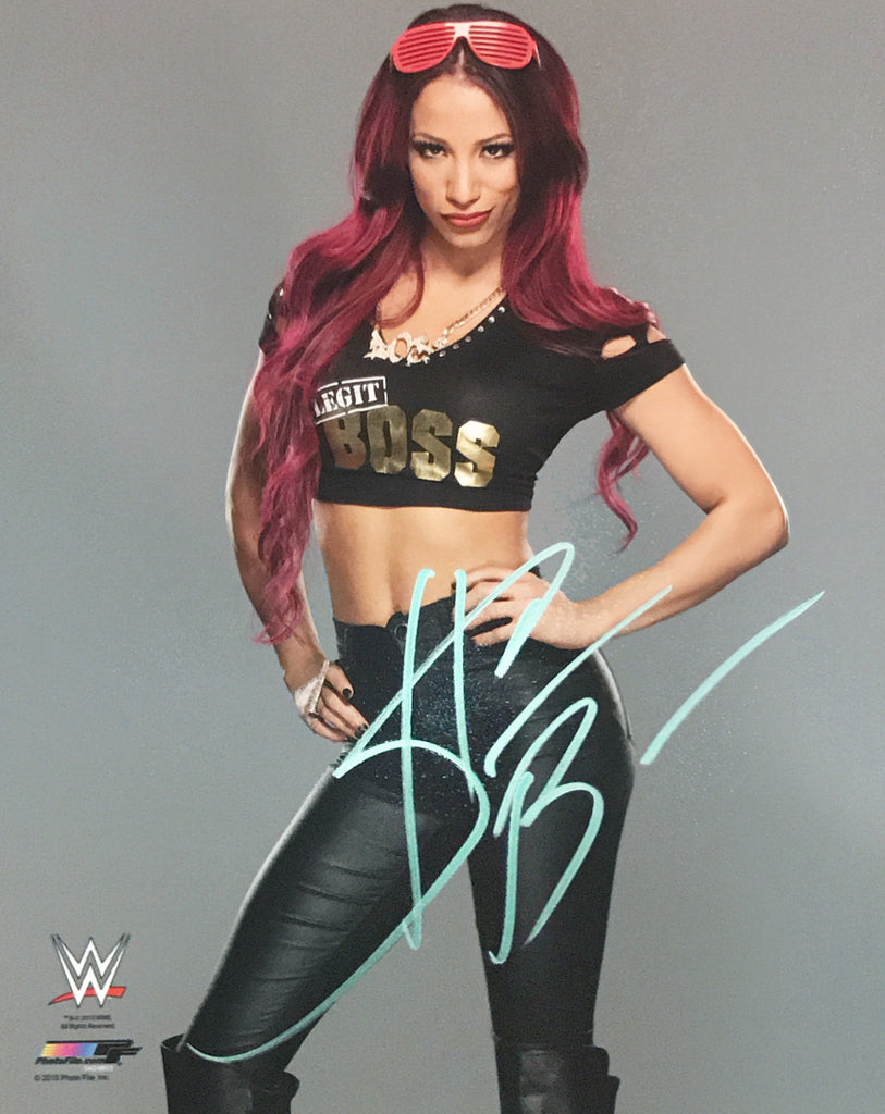 Sasha Banks - Autographed WWE 8x10 Photo