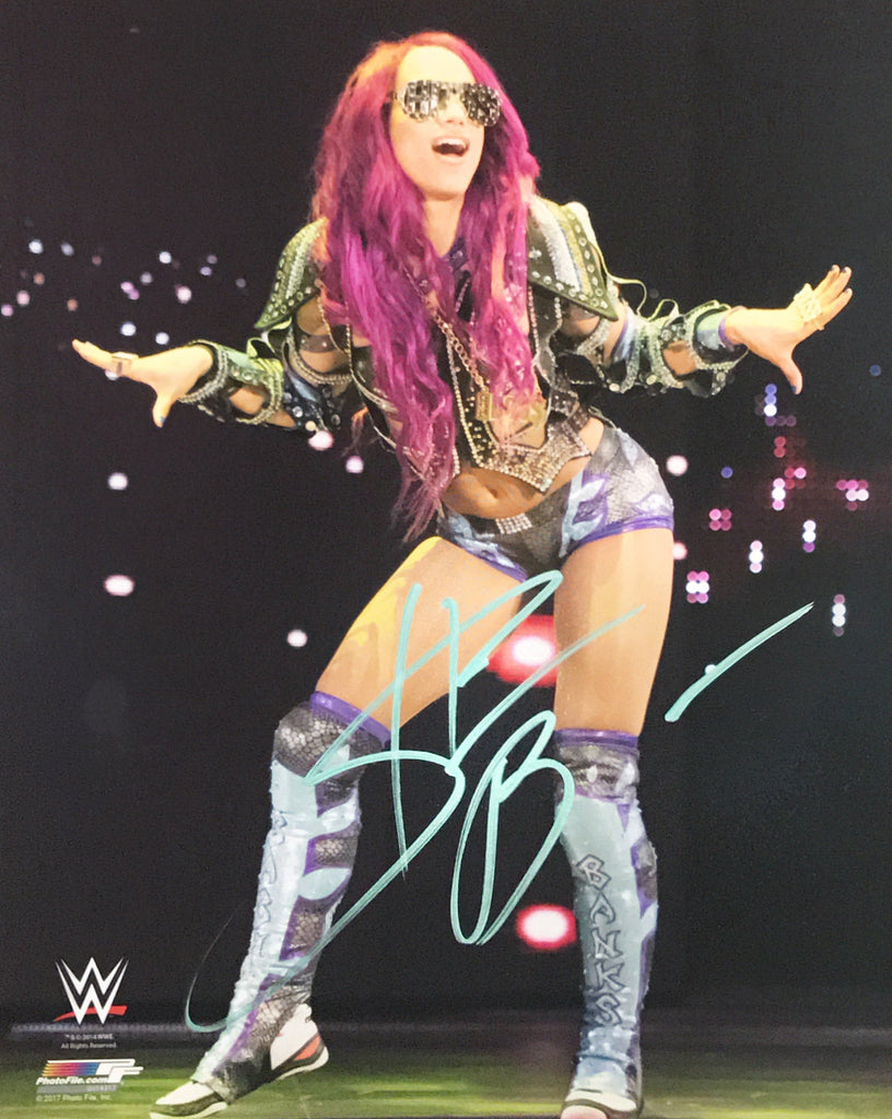 Sasha Banks - Autographed WWE 8x10 Photo