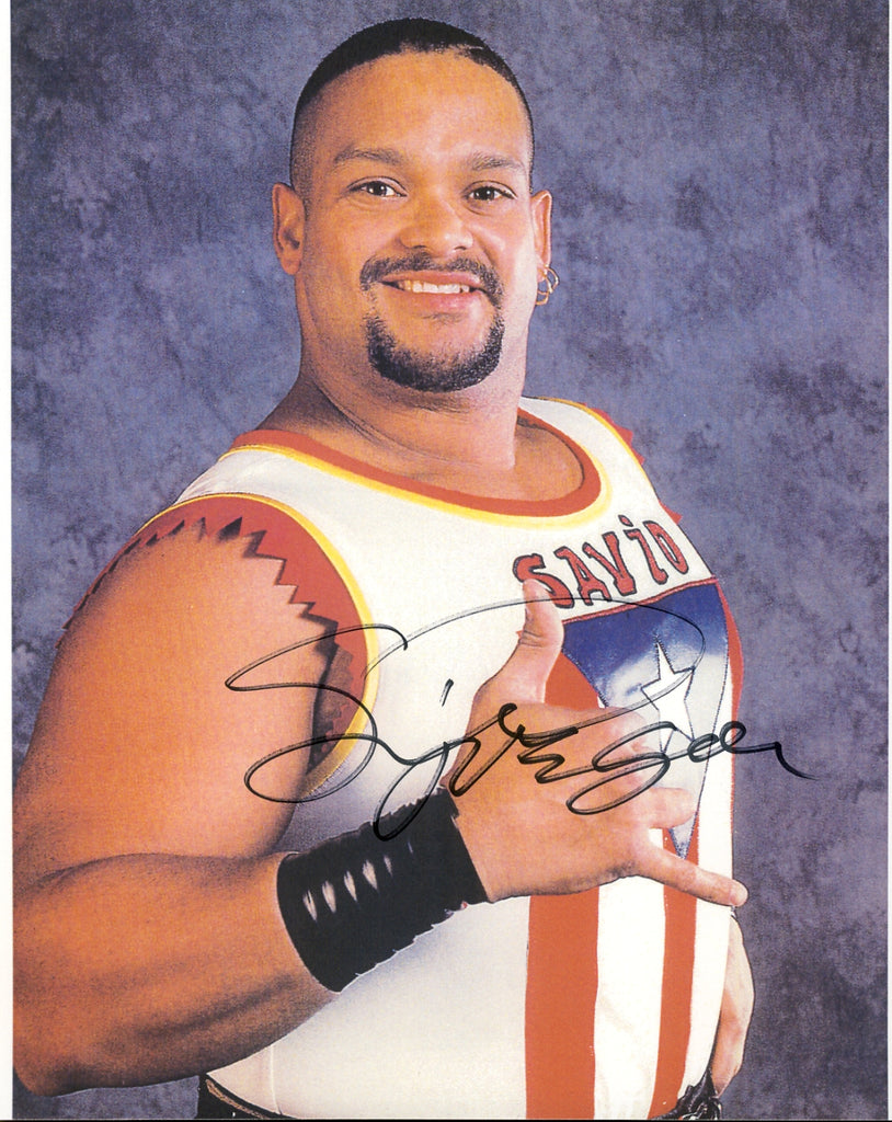 Savio Vega - Autographed 8x10 Promo Photo