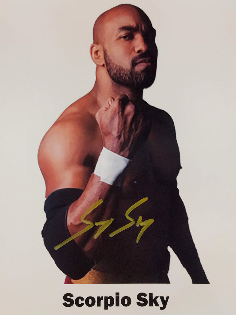 Scorpio Sky - Autographed Promo Photo