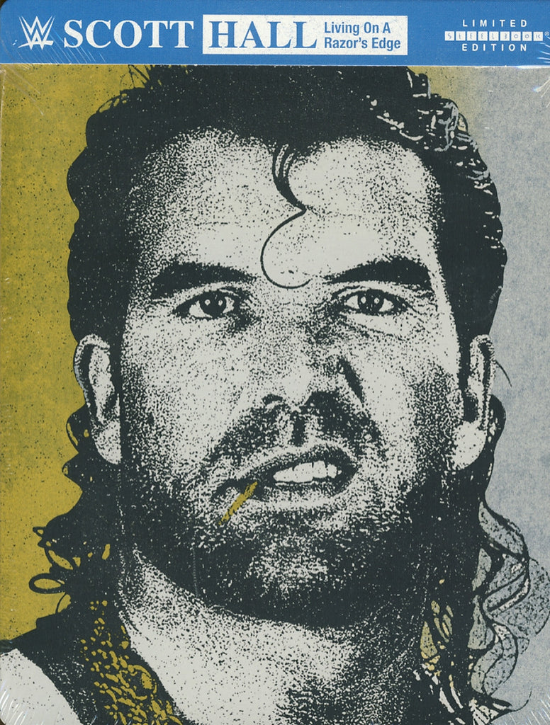 Scott Hall:  Living on a Razor's Edge - WWE Blu Ray  (Steelbook Edition)