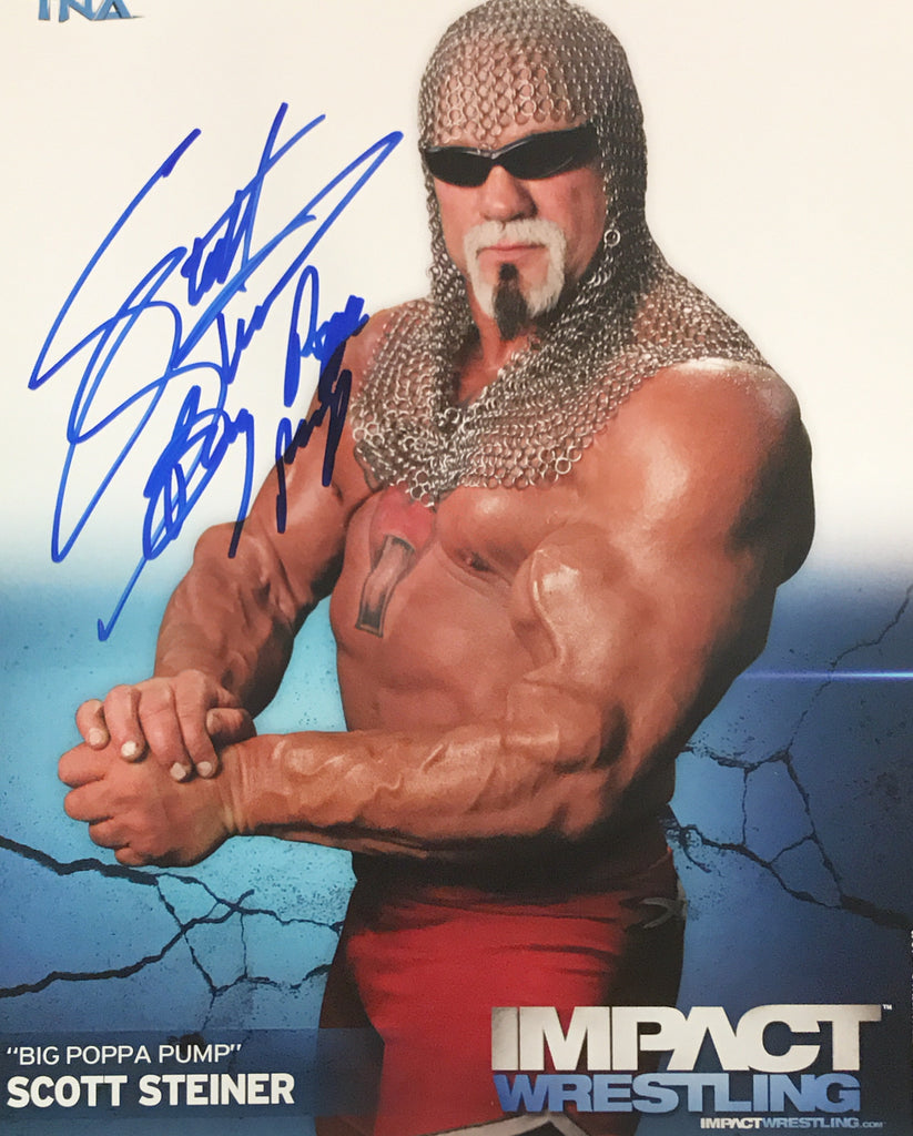 Scott Steiner - Autographed TNA 8x10 Promo Photo