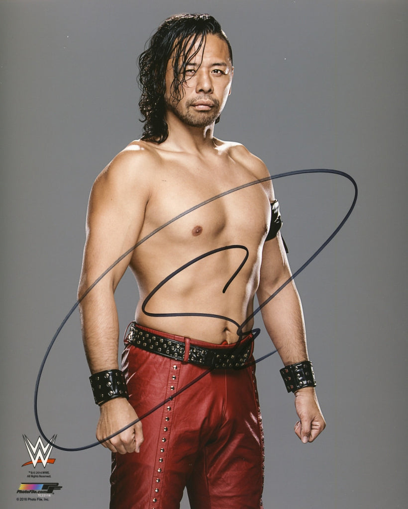 Shinuske Nakamura - Autographed WWE 8x10 Photo