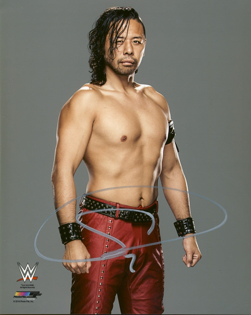 Shinsuke Nakamura - Autographed WWE 8x10 Photo