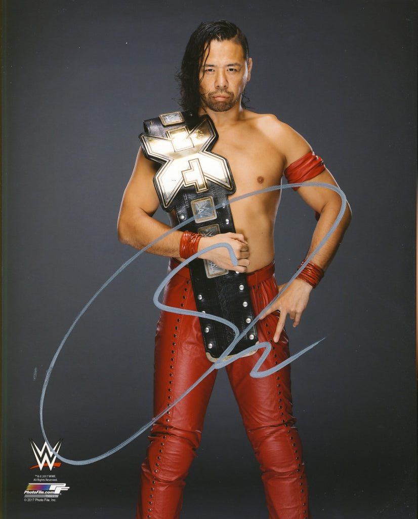 Shinuske Nakamura - Autographed WWE 8x10 Photo