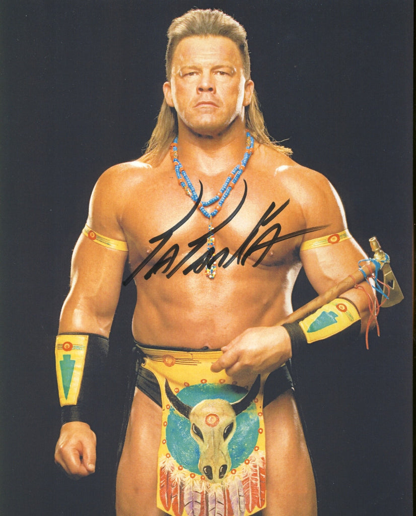 Tatanka - Autographed 8x10 Promo Photo