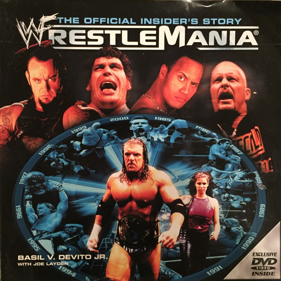 WWF WrestleMania The Official Insider's Story - Coffee Table Book
