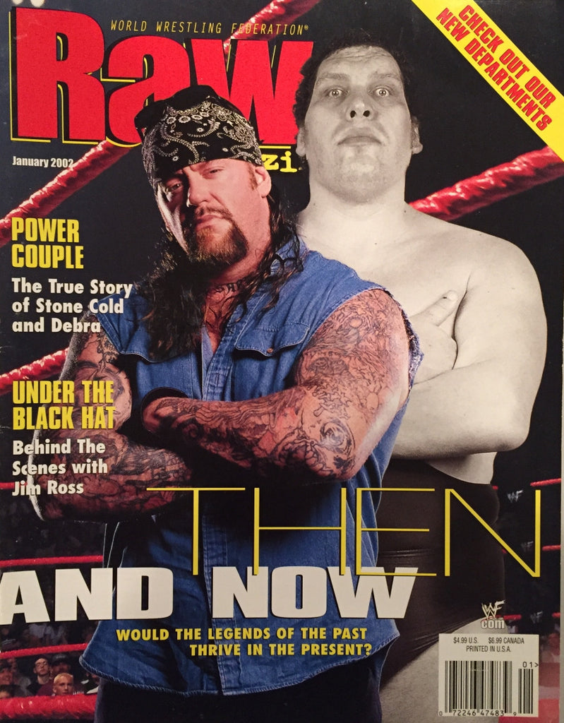 WWF Raw Magazine - January 2002