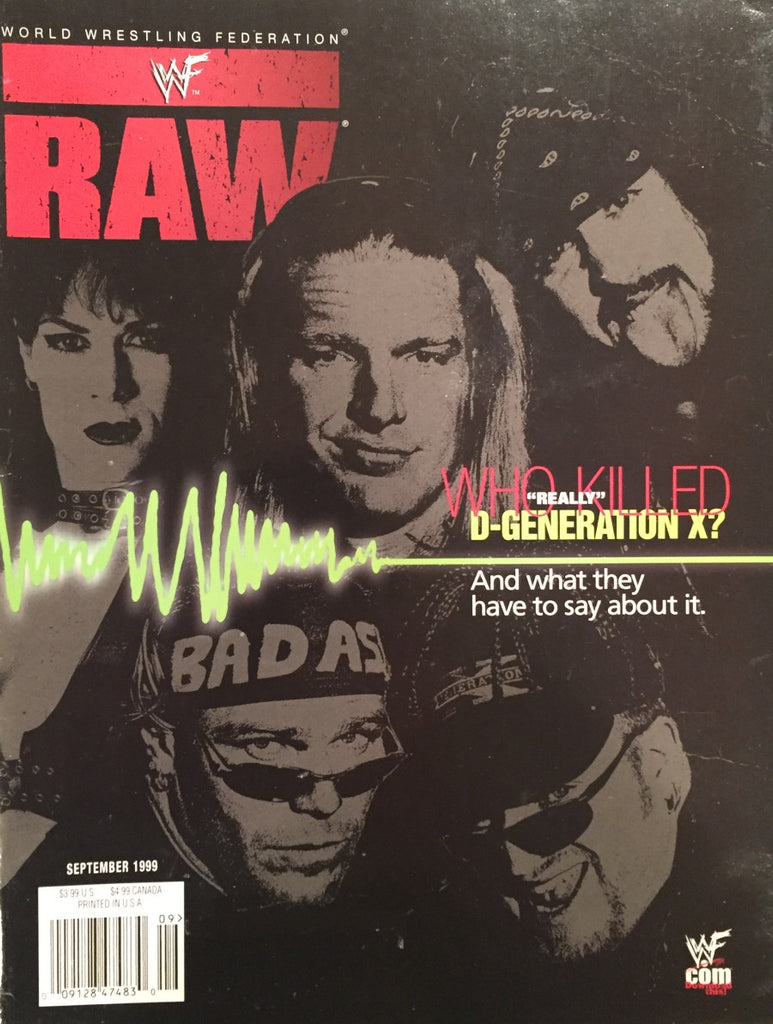 WWF Raw Magazine - September 1999