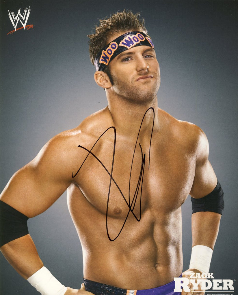 Zack Ryder - Autographed WWE 8x10 Promo Photo