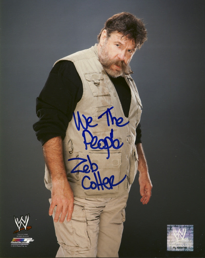 Zeb Colter - Autographed WWE 8x10 Photo